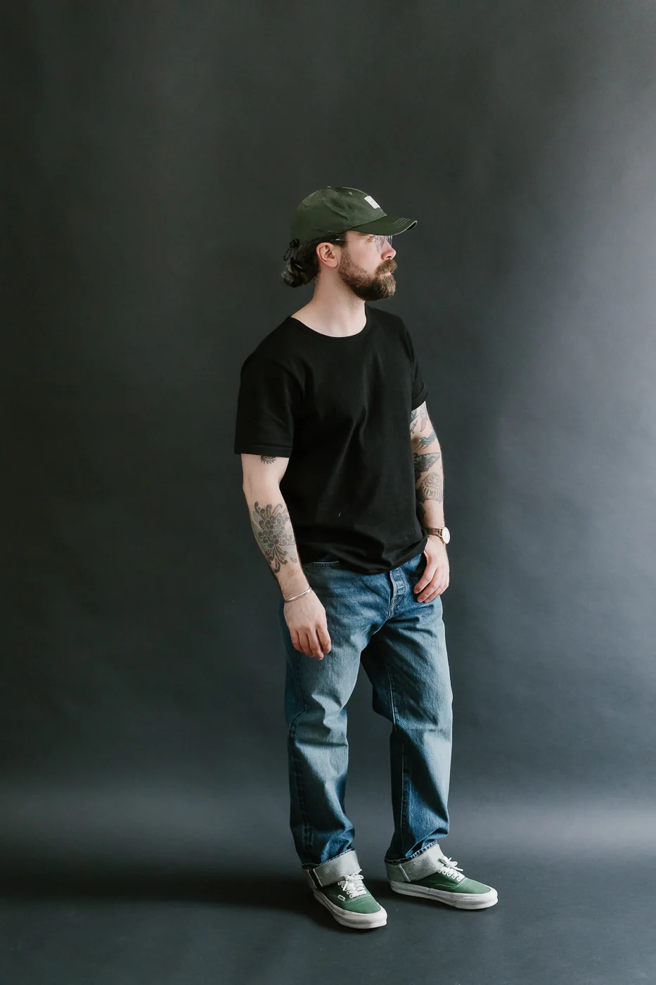 15oz - Vintage Washed Selvedge Strider Pant - Medium Indigo - Image 8