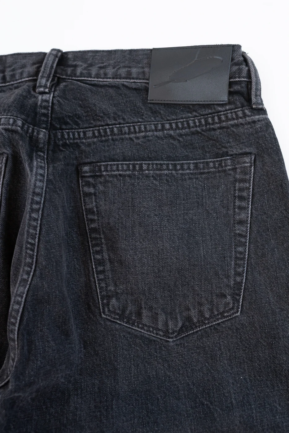 15oz - Washed Selvedge Strider Pant - Stealth - Image 2