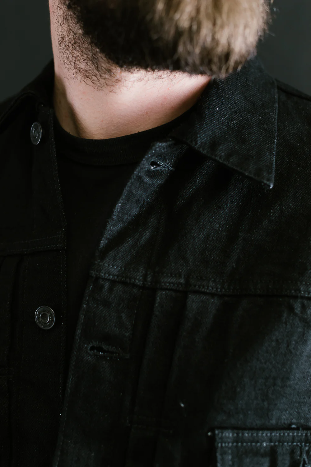 16oz - MIJ13 Okayama Spirit Kuro - Heritage Denim Jacket - Image 21