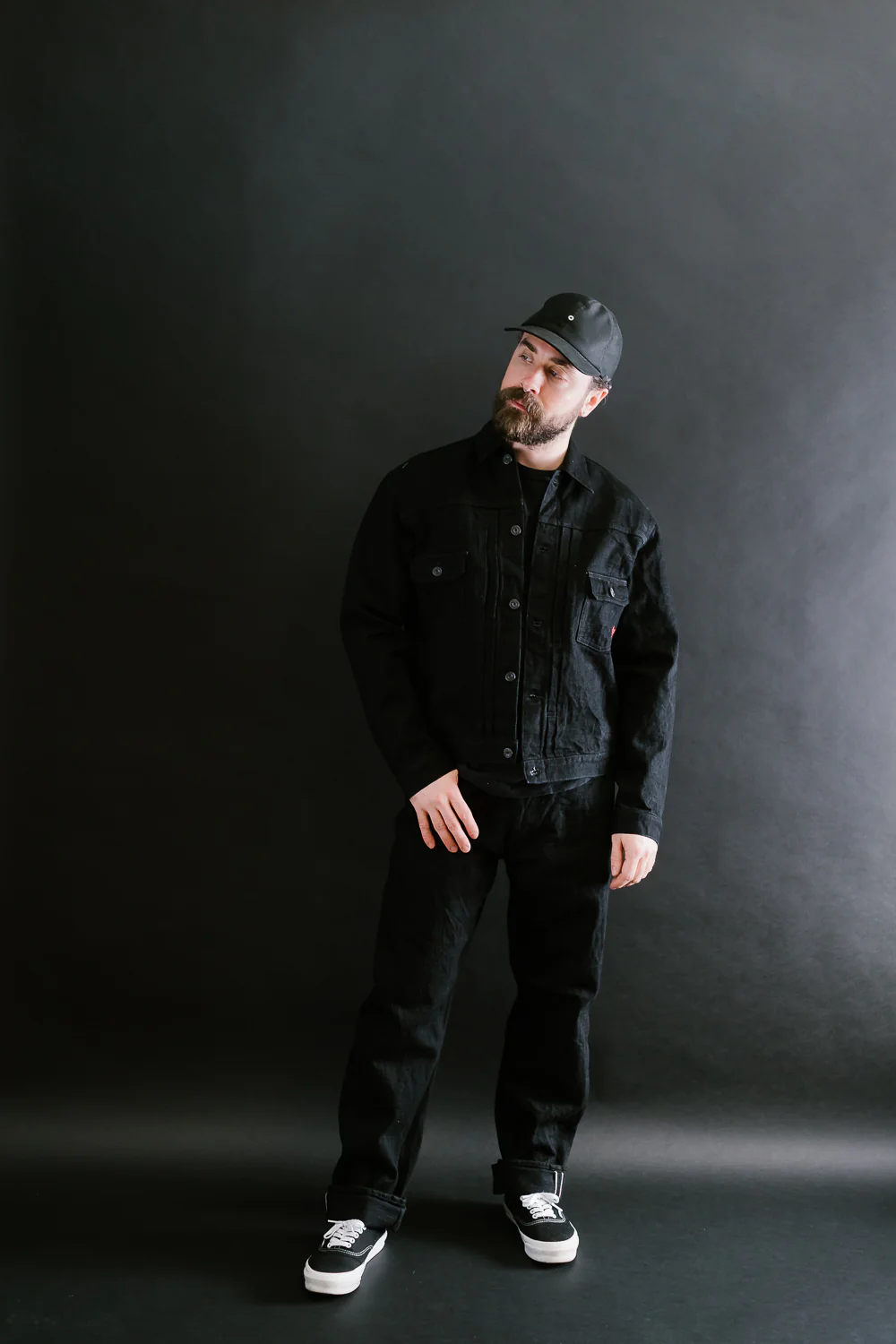 16oz - MIJ13 Okayama Spirit Kuro - Heritage Denim Jacket - Image 7