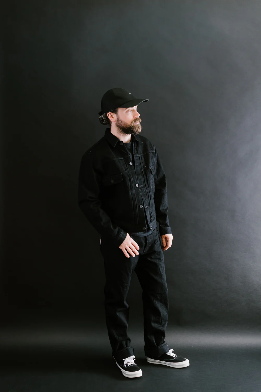 16oz - MIJ13 Okayama Spirit Kuro - Heritage Denim Jacket - Image 9