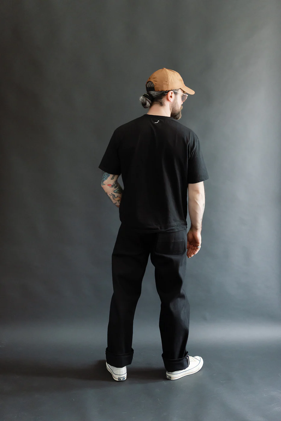 17oz - Relaxed Cryptic Strider Selvedge - Stealth - Image 9