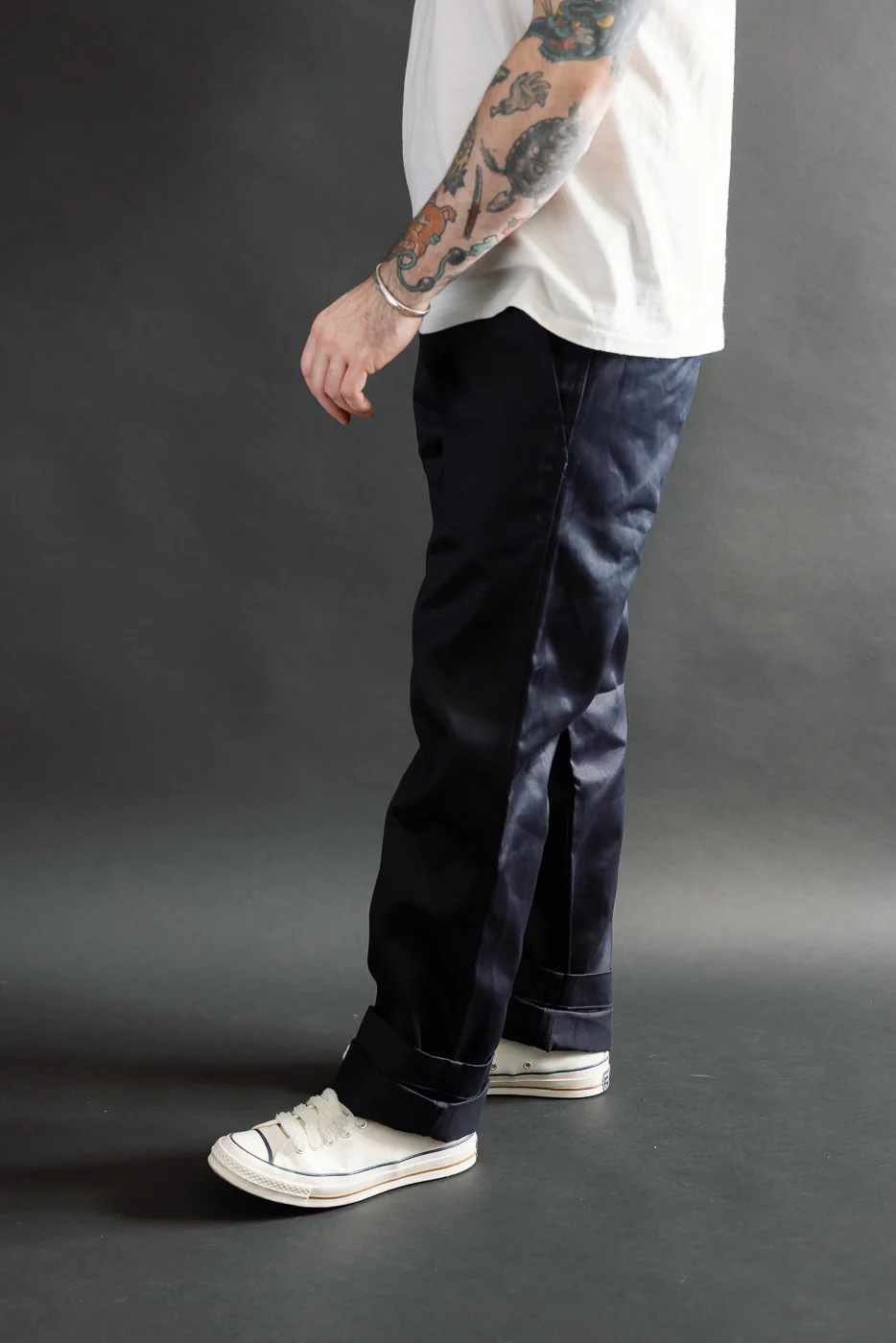 1874 - Chino Trousers - Navy - Image 14