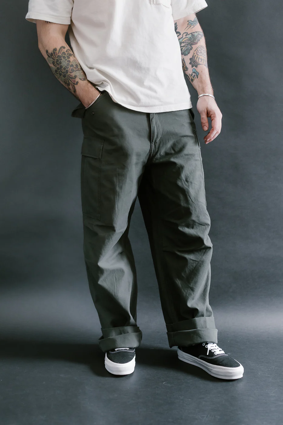 1893 - M-65 Field Cargo Pants - Army Green - Image 18