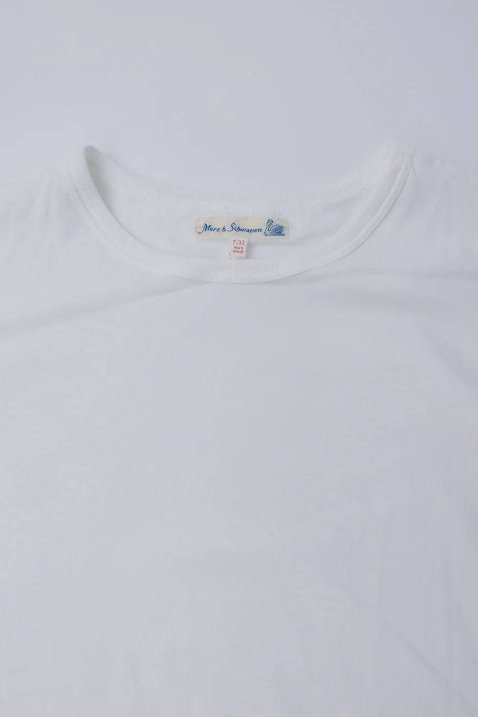 1950s.01 - 4.6oz Loopwheeled T-Shirt Classic Fit - White - Image 2