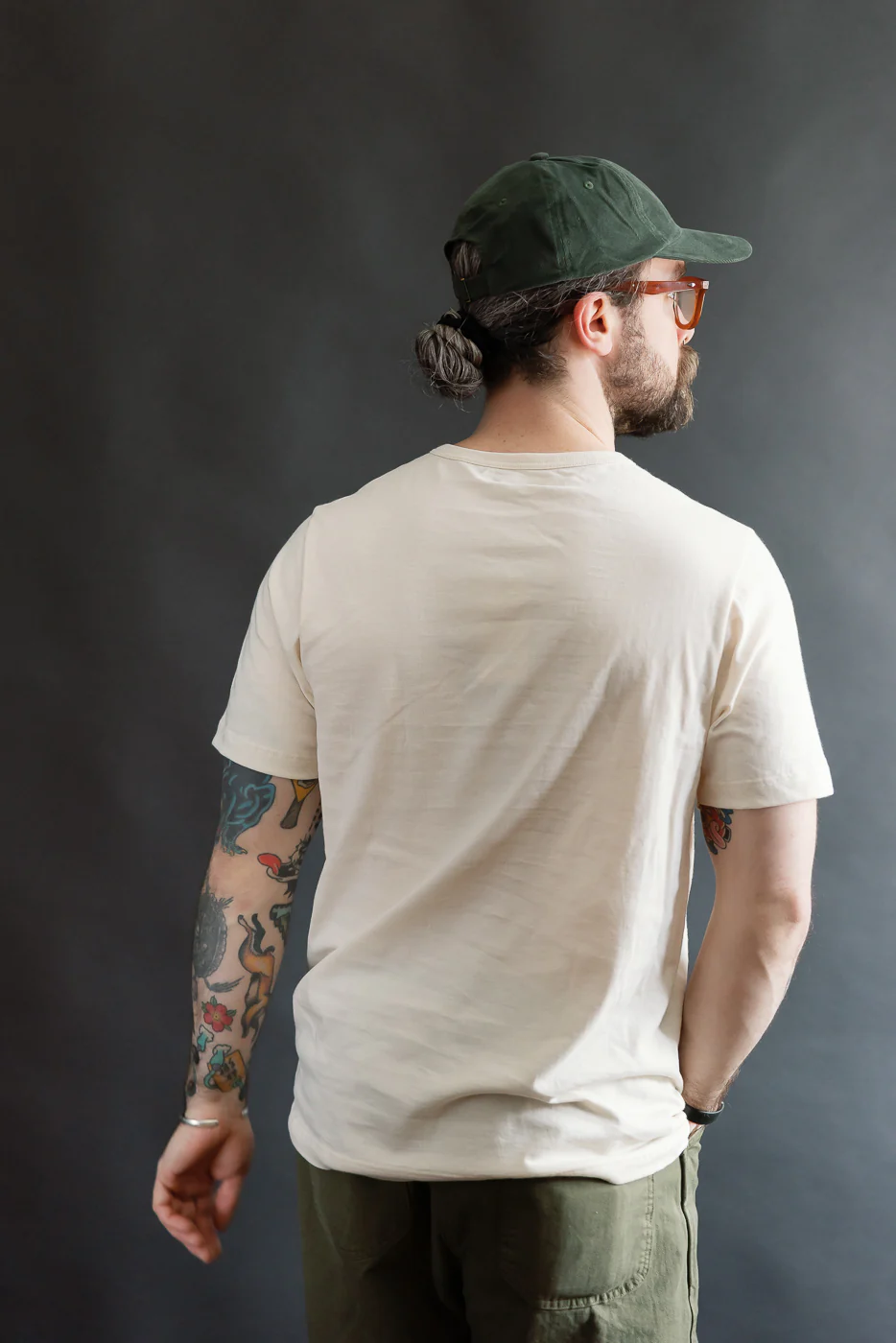 1950s.02 - 4.6oz Loopwheeled T-Shirt Classic Fit - Nature - Image 10