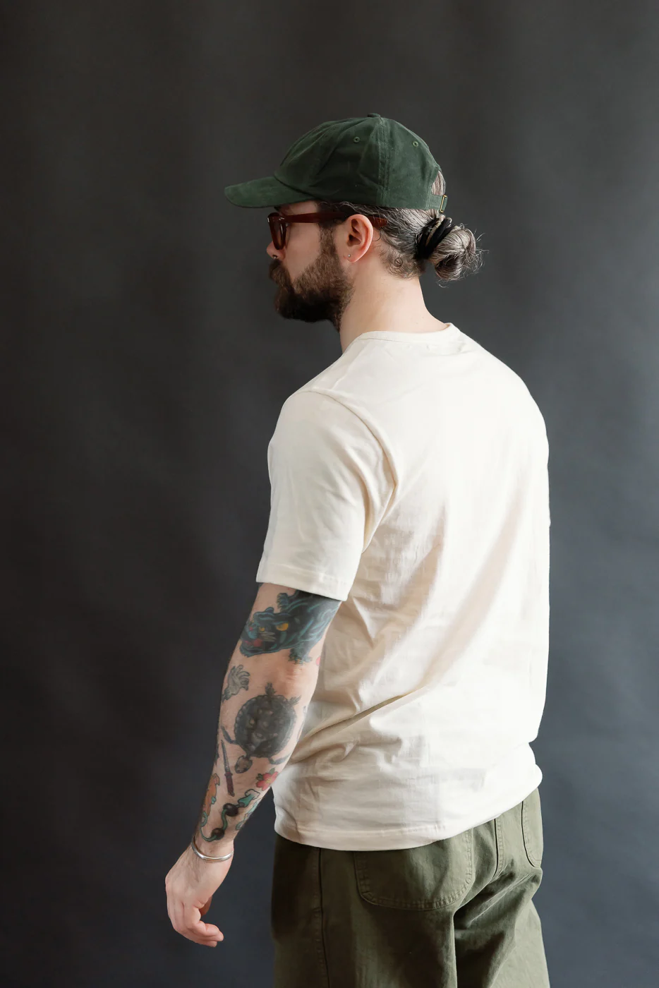 1950s.02 - 4.6oz Loopwheeled T-Shirt Classic Fit - Nature - Image 11
