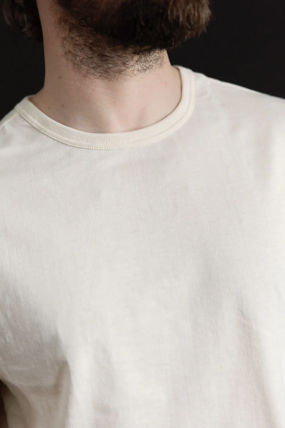 1950s.02 - 4.6oz Loopwheeled T-Shirt Classic Fit - Nature - Image 15