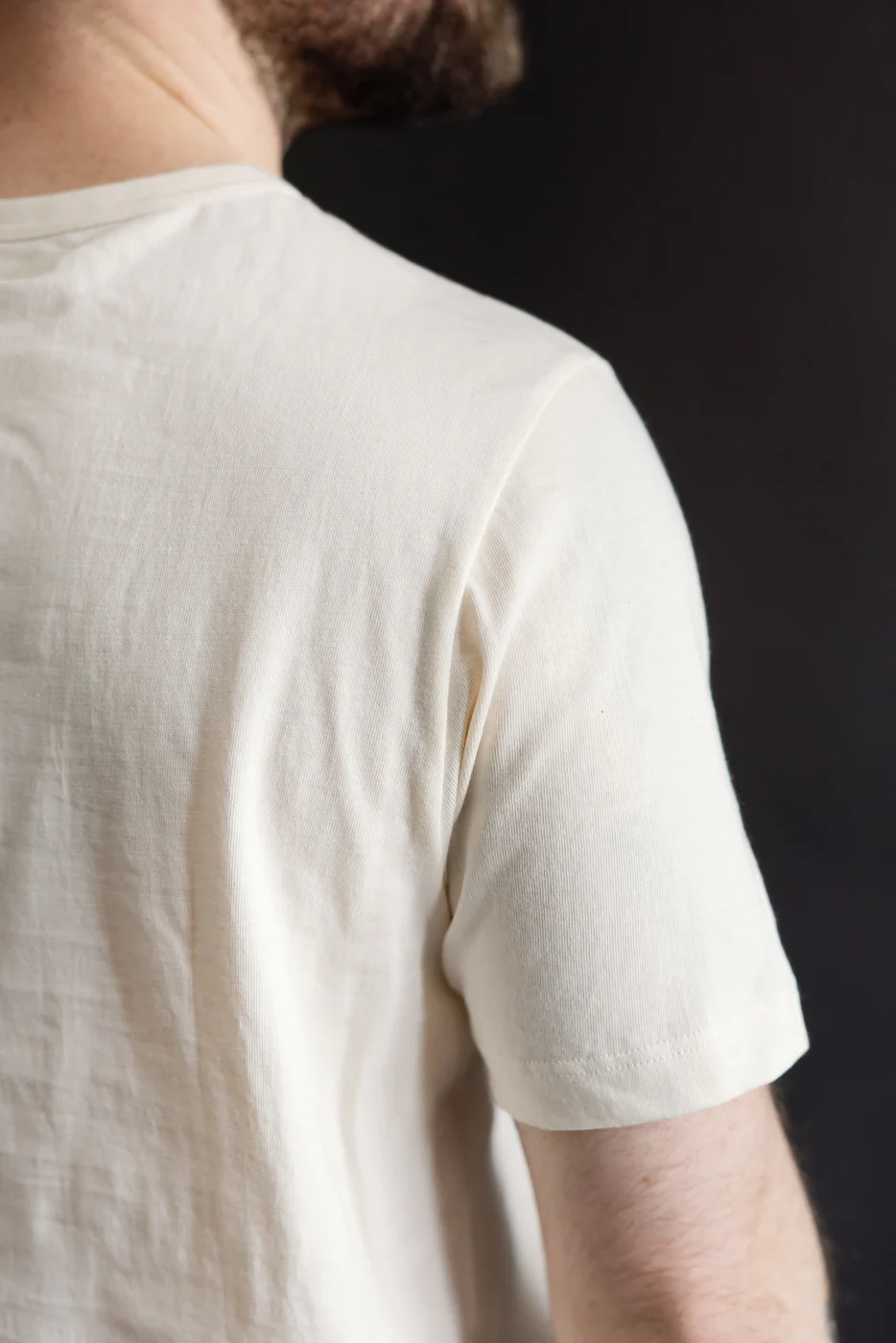 1950s.02 - 4.6oz Loopwheeled T-Shirt Classic Fit - Nature - Image 17