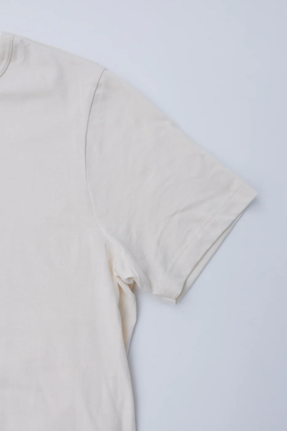 1950s.02 - 4.6oz Loopwheeled T-Shirt Classic Fit - Nature - Image 3