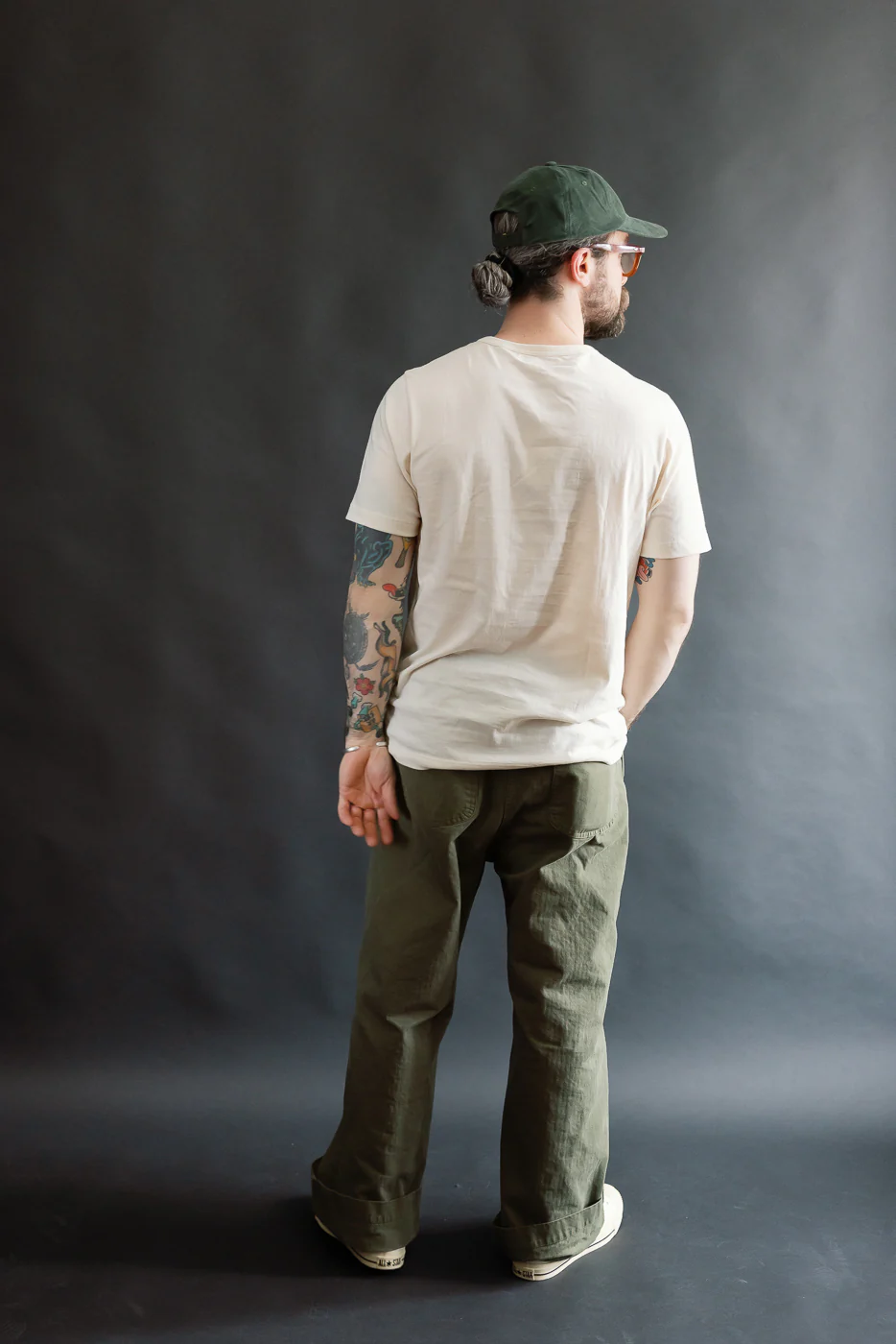 1950s.02 - 4.6oz Loopwheeled T-Shirt Classic Fit - Nature - Image 7