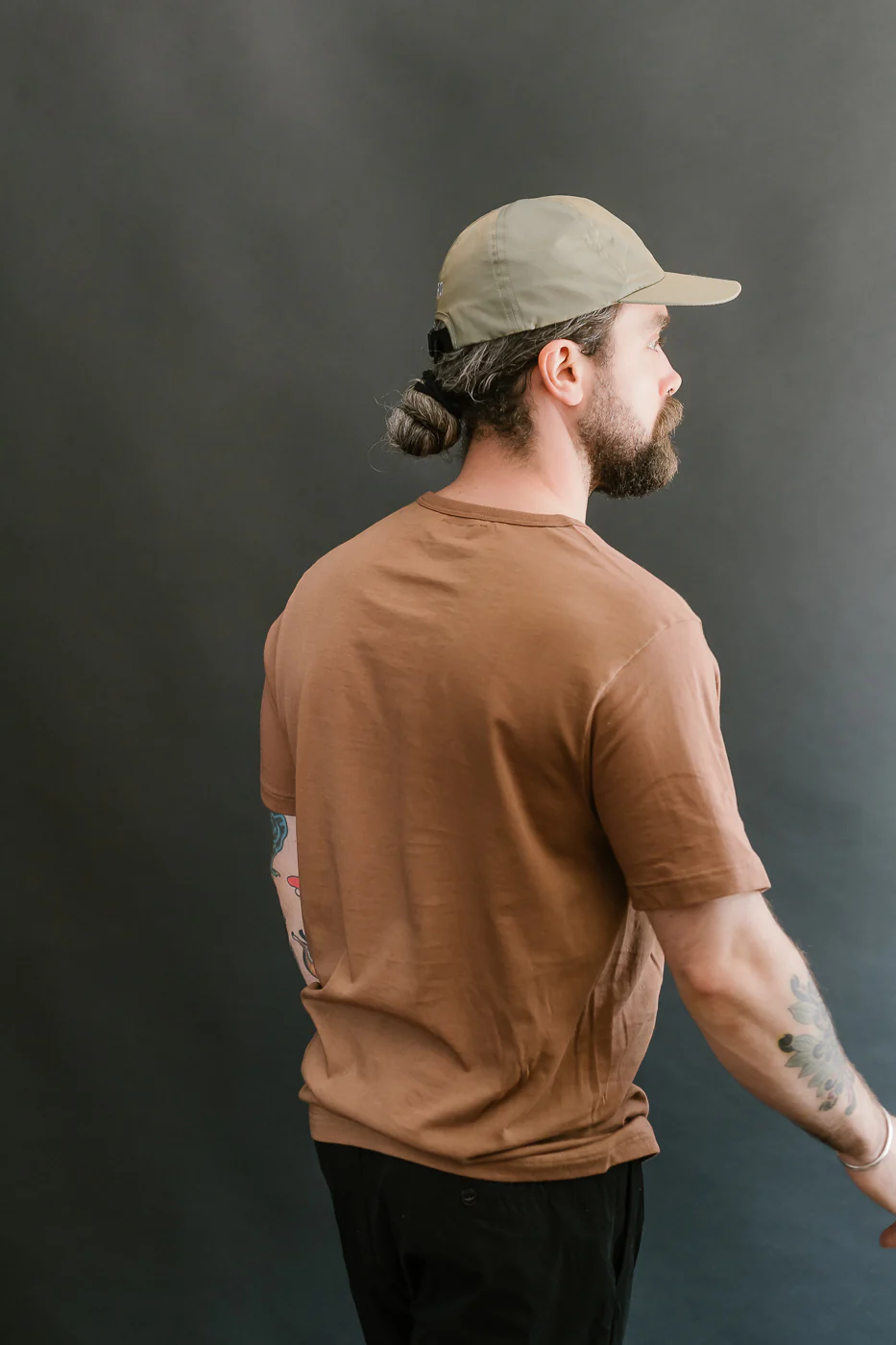 1950s.12 - 4.6oz Loopwheeled T-Shirt Classic Fit - Nut - Image 10