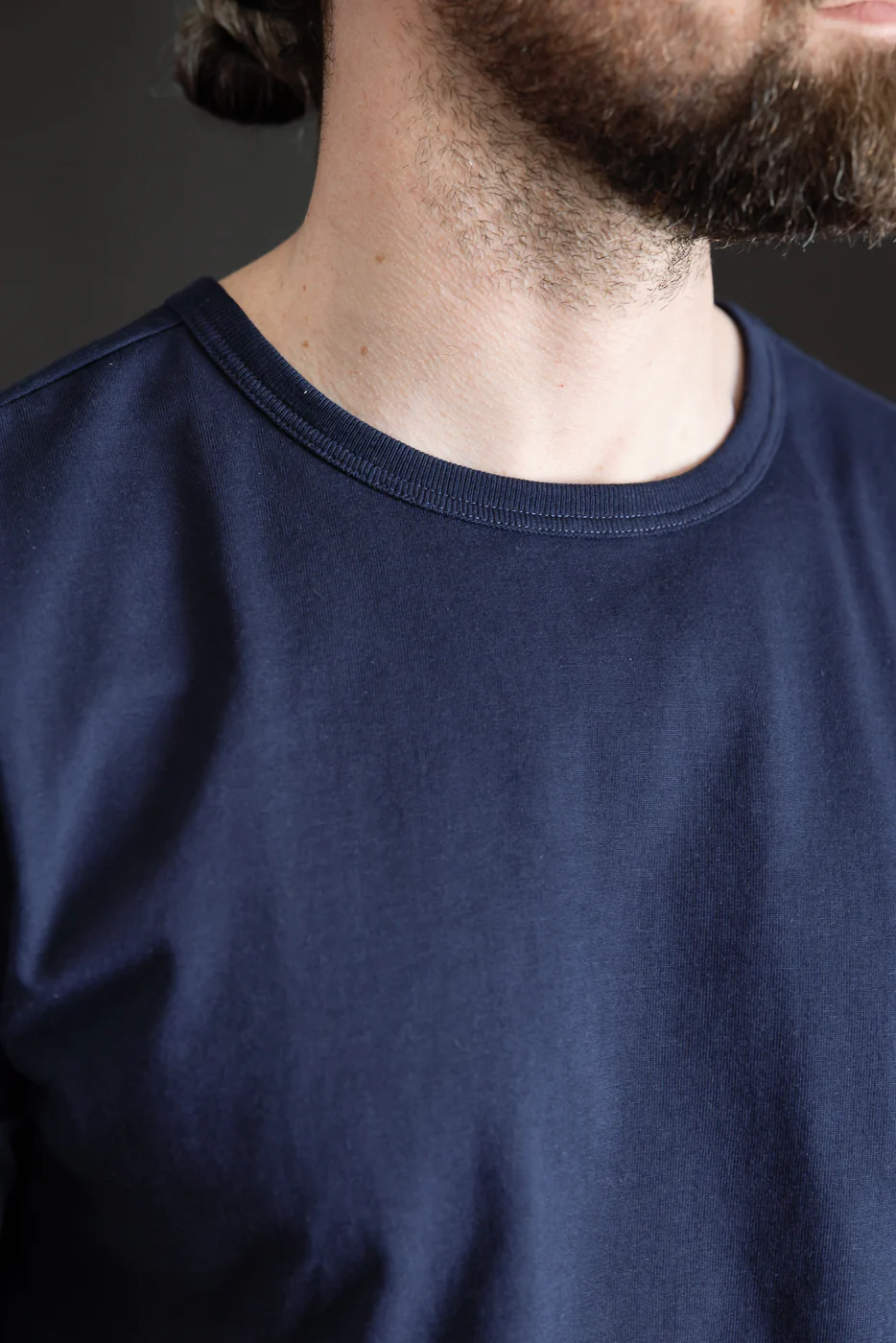 1950s.66 - 4.6oz Loopwheeled T-Shirt Classic Fit - Ink Blue - Image 14