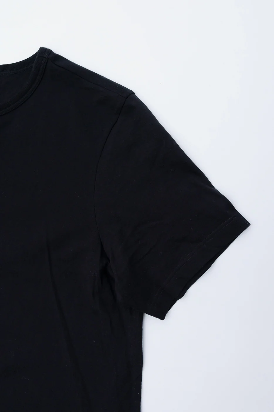 1950s.99 - 4.6oz Loopwheeled T-Shirt Classic Fit - Deep Black - Image 3
