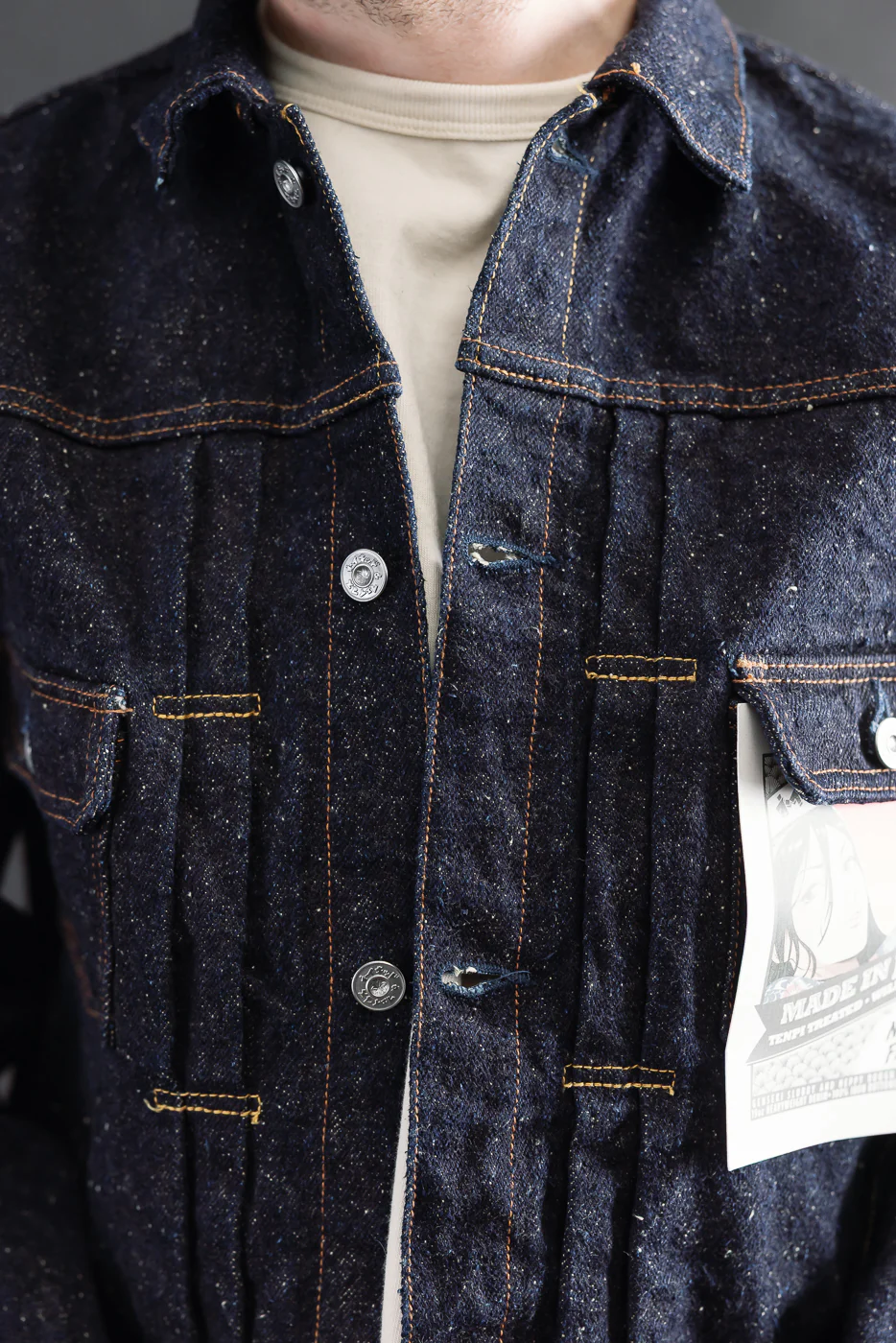 19oz - MIJ16 Genseki Selvedge - Heritage Denim Jacket - Image 18