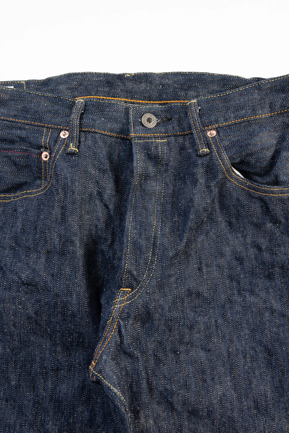 200-鬼KASE - 16oz "Kase Denim" Selvedge Jeans - Wide Straight - Image 2