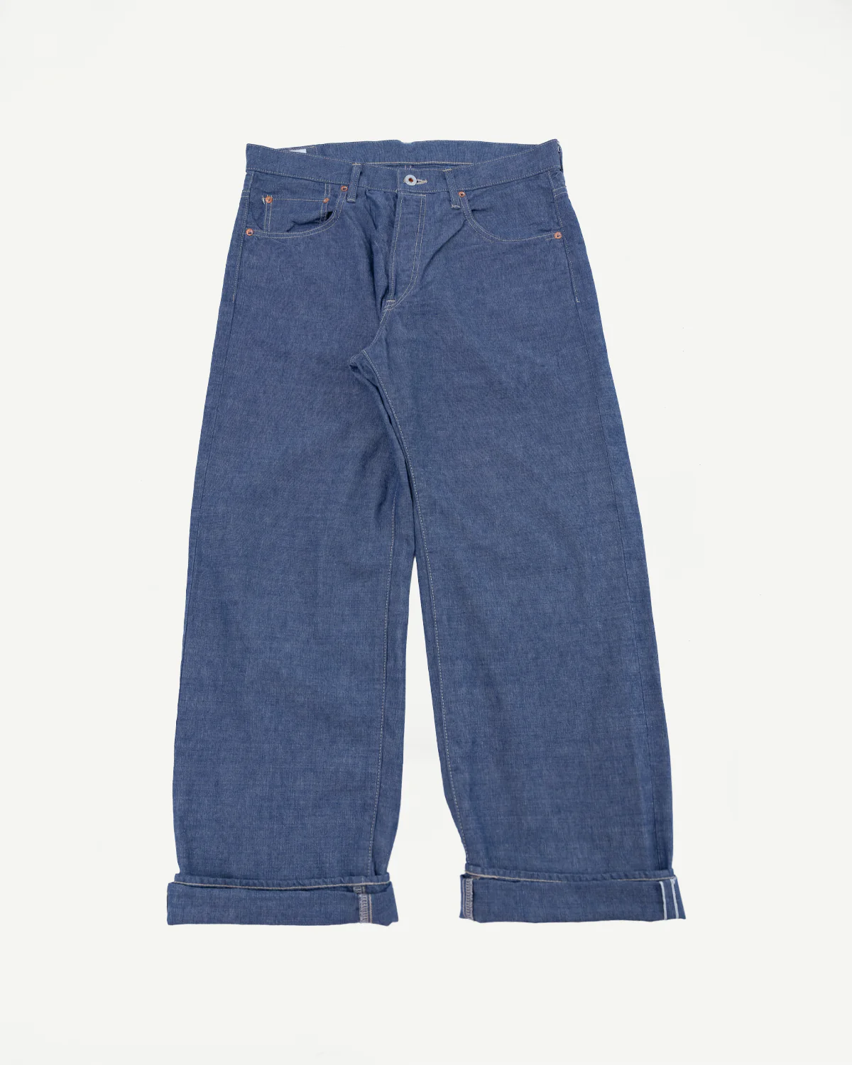 200-HCSV - 8oz "Selvedge Chambray" Denim - Wide Straight