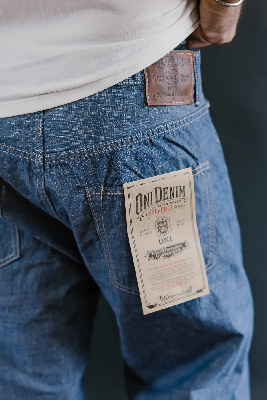 200-HCSV - 8oz "Selvedge Chambray" Denim - Wide Straight - Image 18