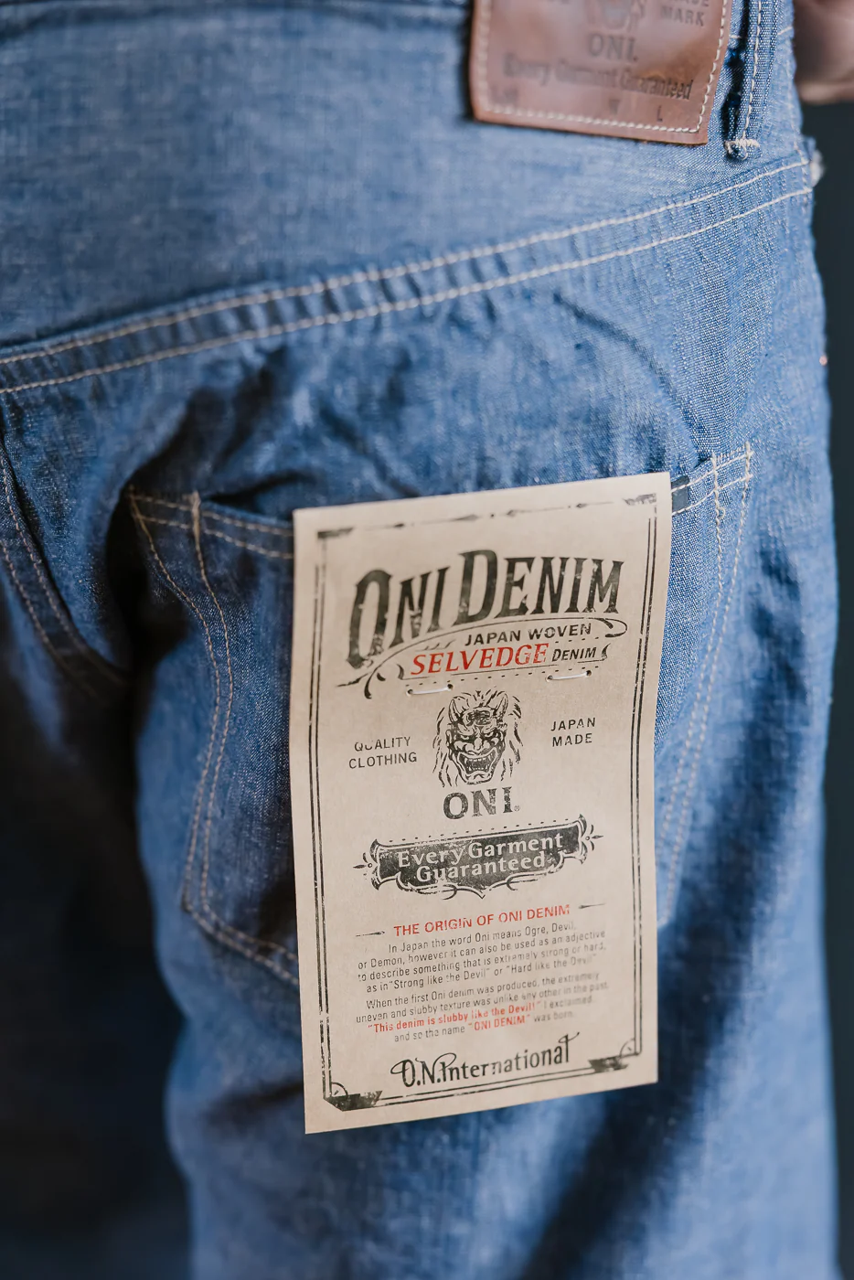 200-HCSV - 8oz "Selvedge Chambray" Denim - Wide Straight - Image 19