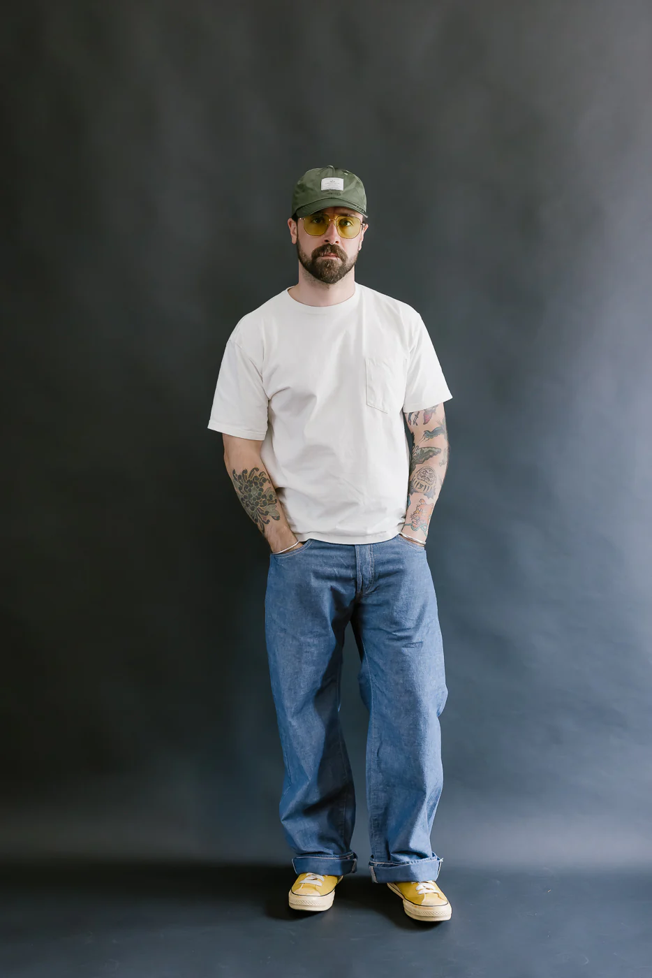 200-HCSV - 8oz "Selvedge Chambray" Denim - Wide Straight - Image 7