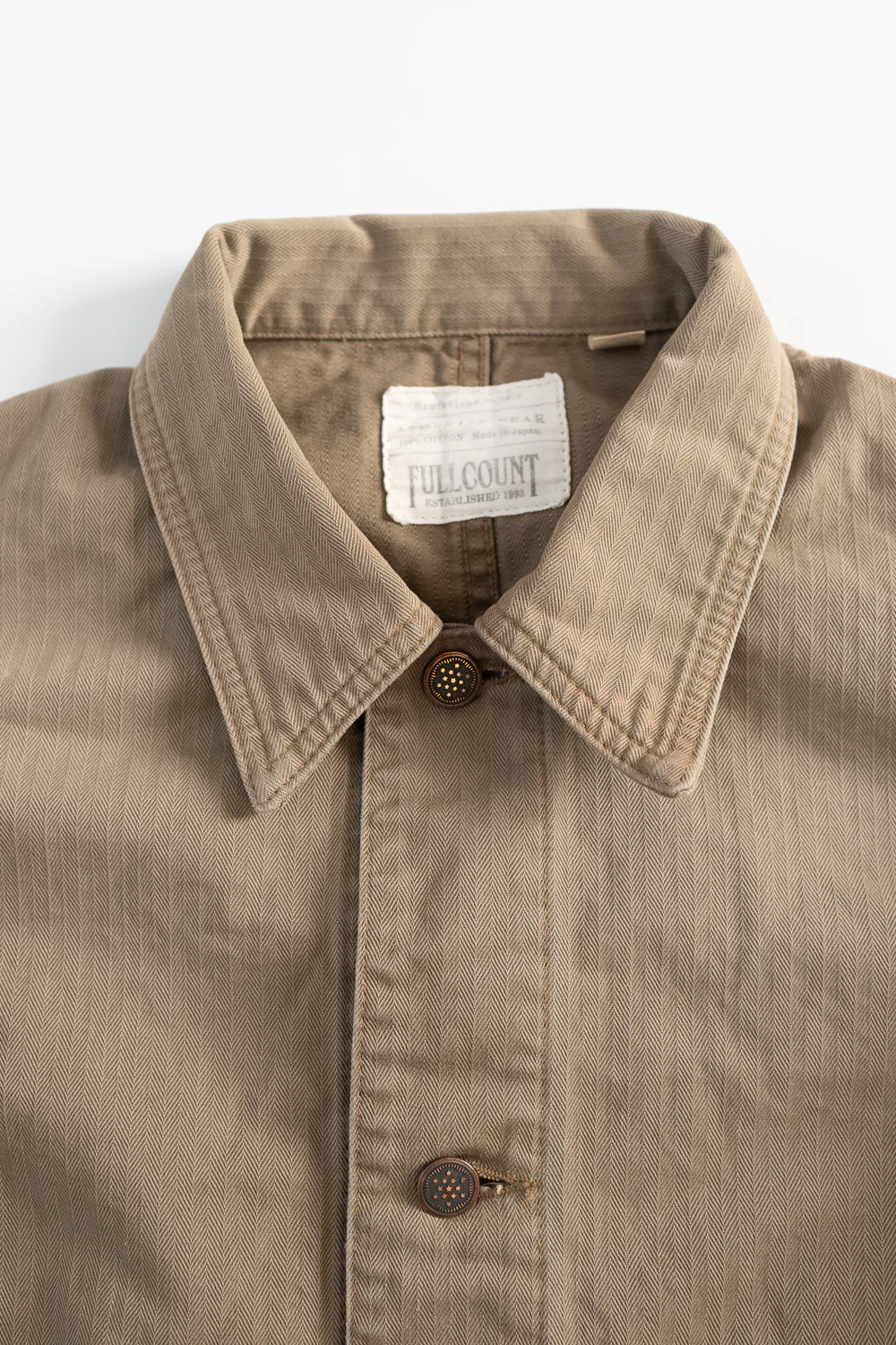 2015-9 - HBT Military Chore Jacket - Olive Drab - Image 3