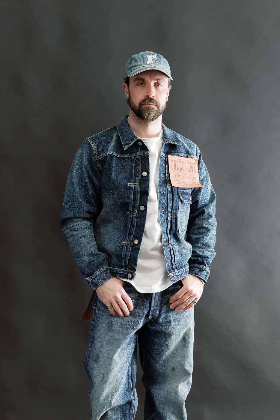 2050-2107 - "Fear of The Dark" Type 1 - Hard Washed Indigo - Image 16
