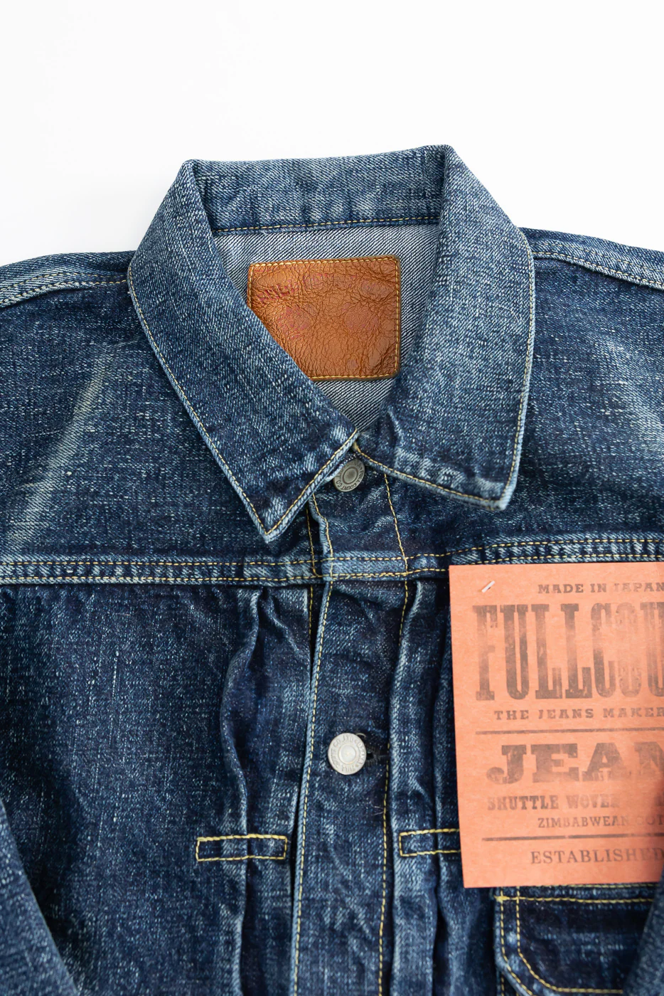 2050-2107 - "Fear of The Dark" Type 1 - Hard Washed Indigo - Image 2