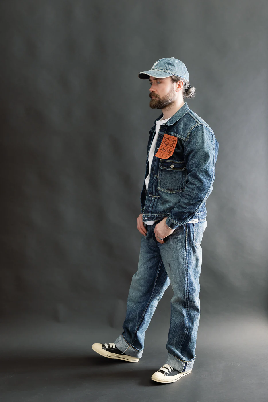 2050-2107 - "Fear of The Dark" Type 1 - Hard Washed Indigo - Image 8