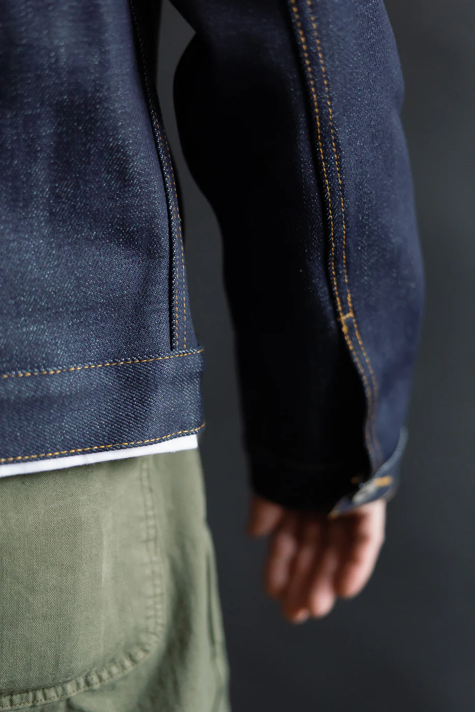 20oz - Dirty Elephant 14 Selvedge - Denim Jacket - Image 22