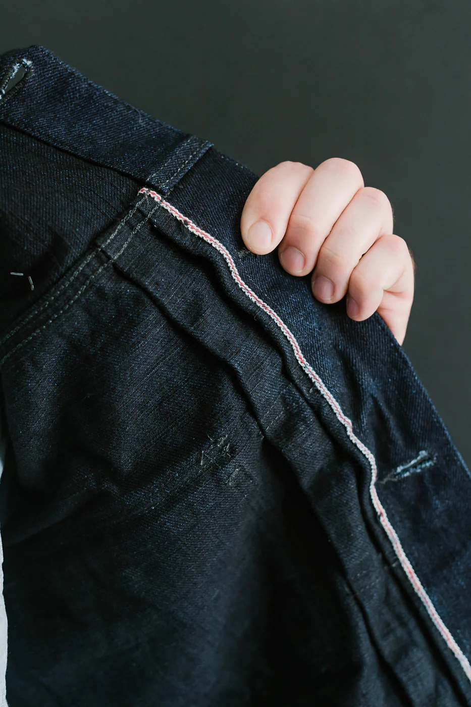 2102SRB - 15.5oz Super Rough Selvedge Type II Jacket - Indigo x Black - Image 20