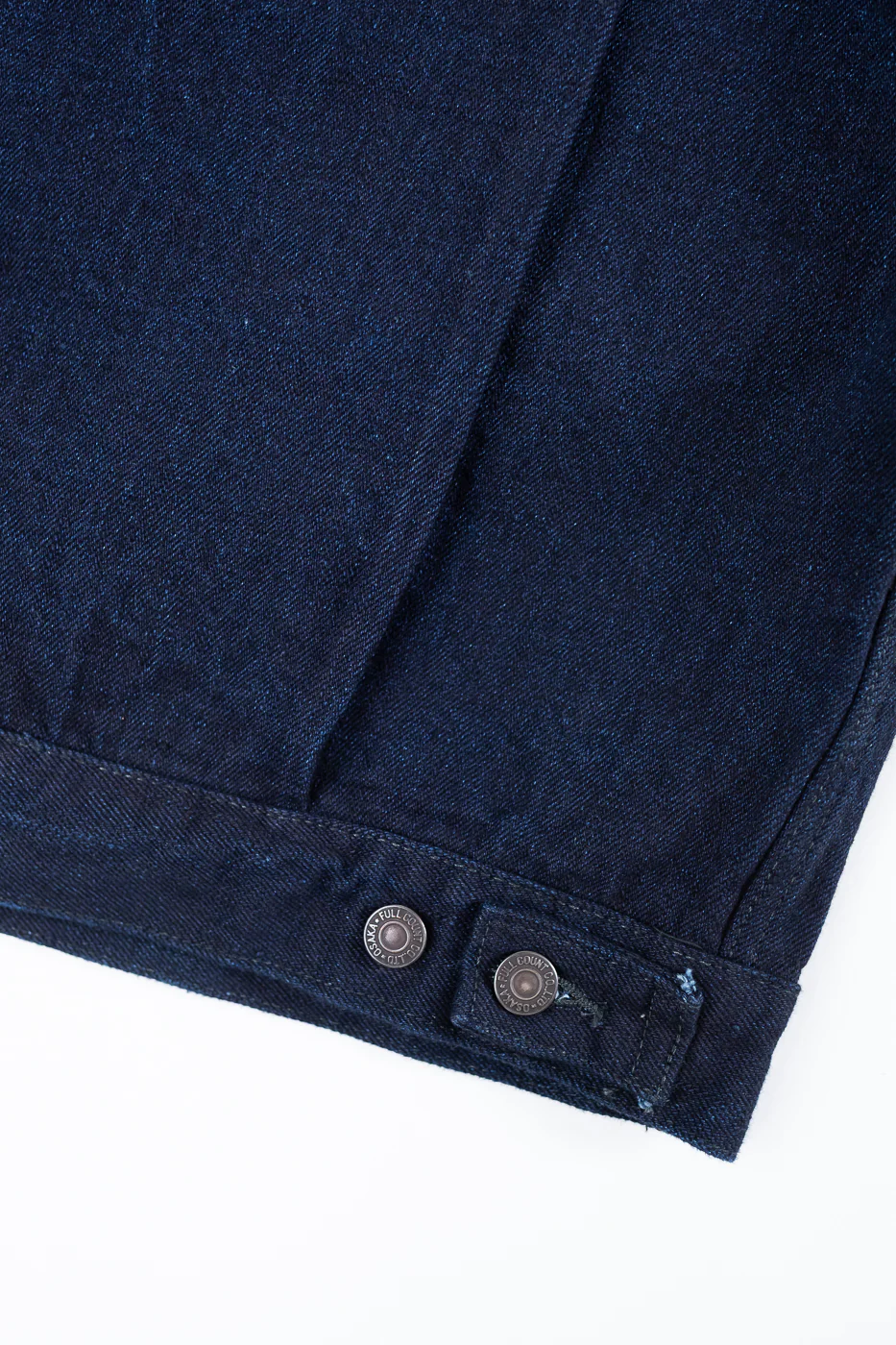 2102SRB - 15.5oz Super Rough Selvedge Type II Jacket - Indigo x Black - Image 6