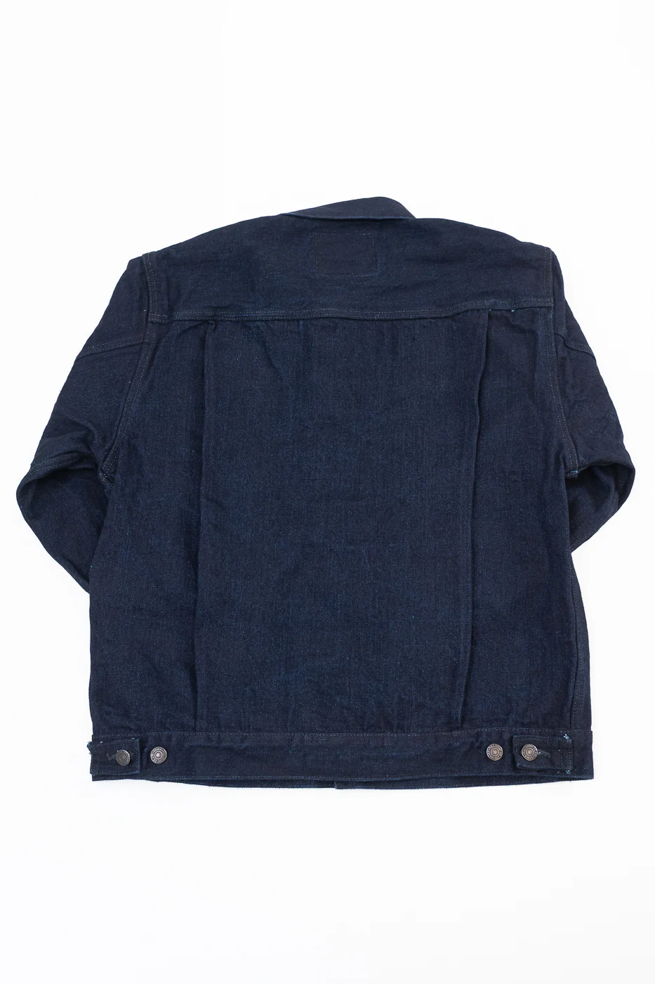 2102SRB - 15.5oz Super Rough Selvedge Type II Jacket - Indigo x Black - Image 7