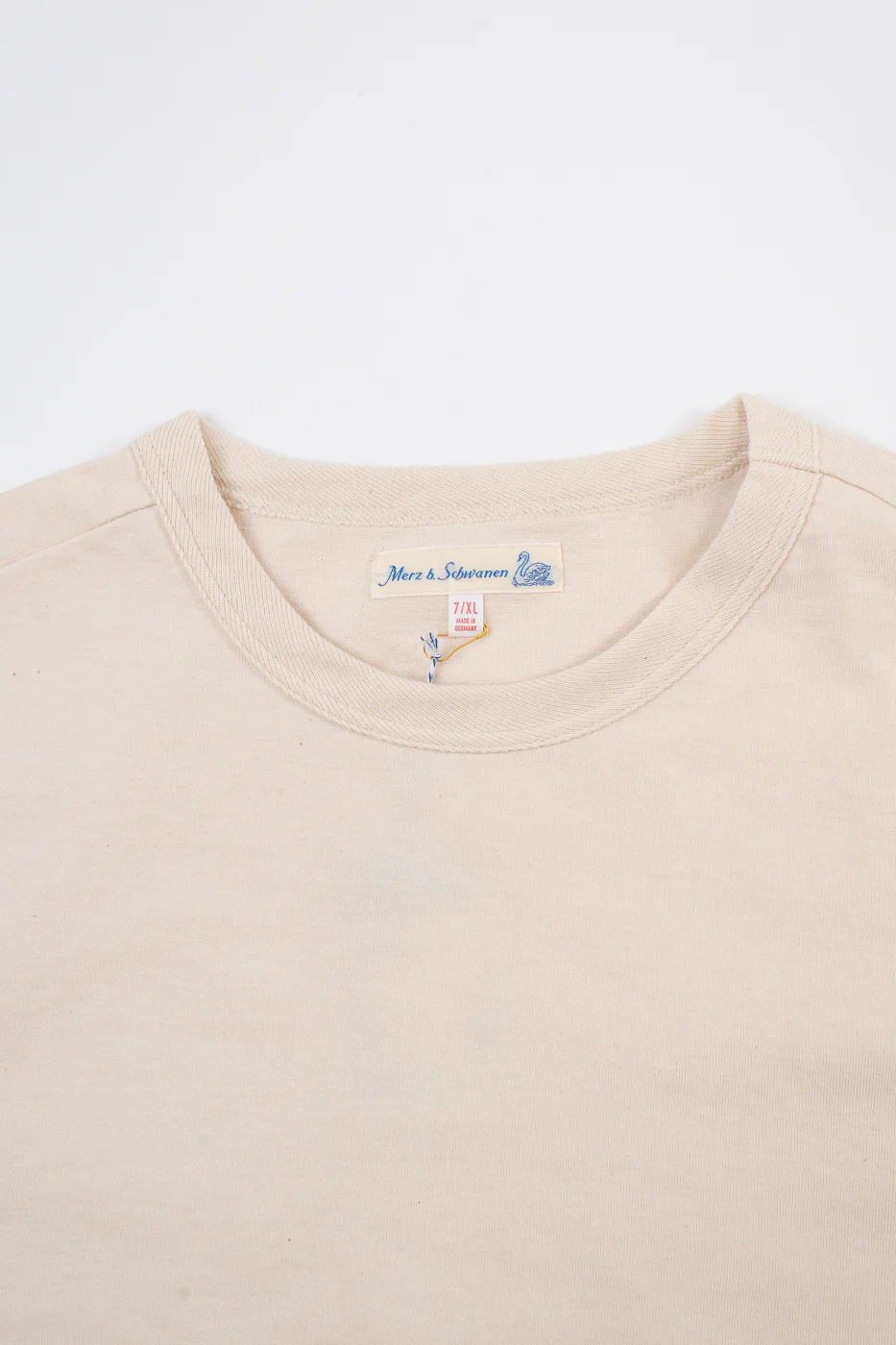 214.02 - 7.2oz Loopwheeled Relax Fit Midweight T-Shirt - Nature - Image 2