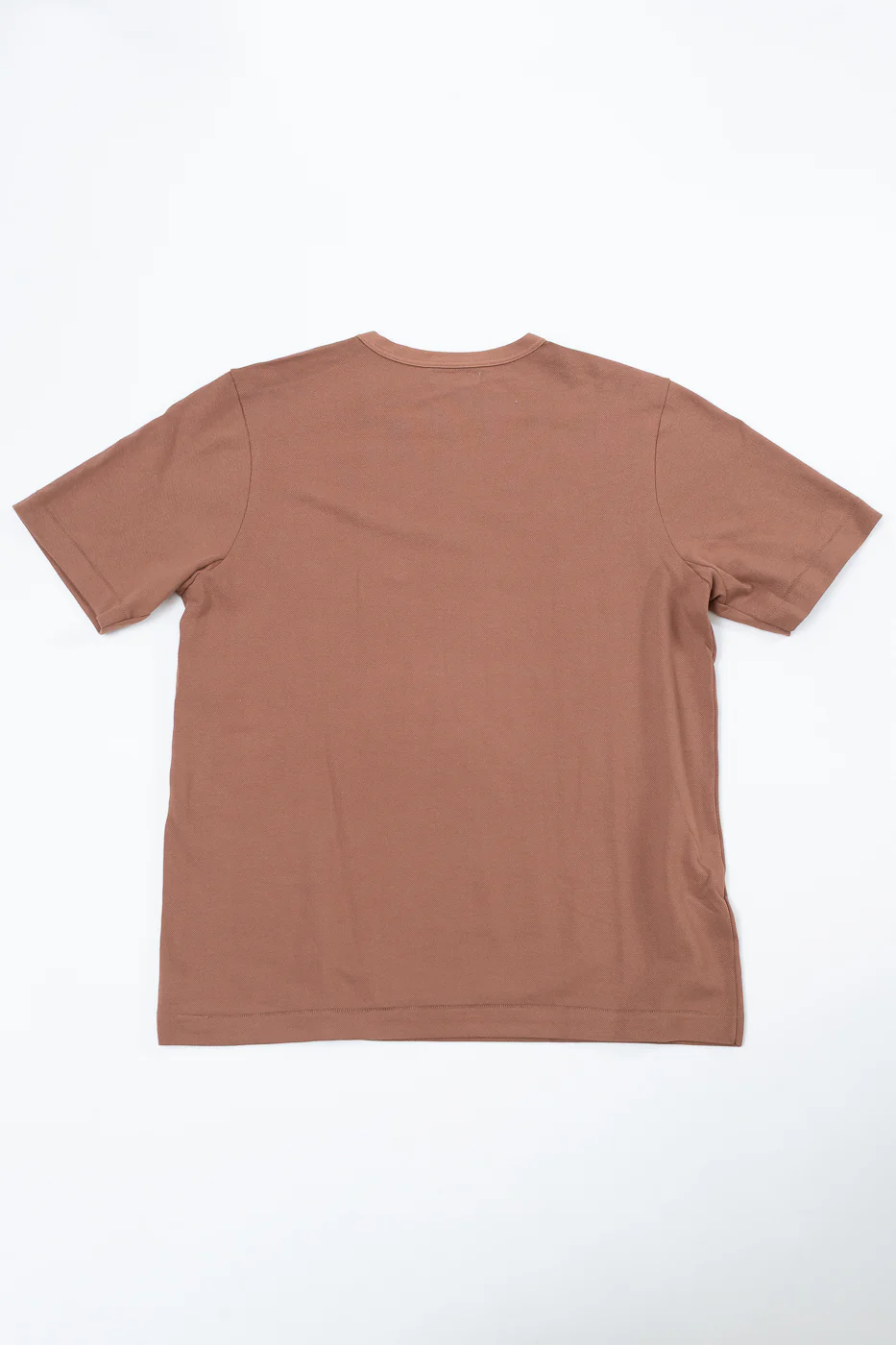 214PK.12 - 7.2oz Loopwheeled Relax Fit Pikée T-Shirt - Nut - Image 4