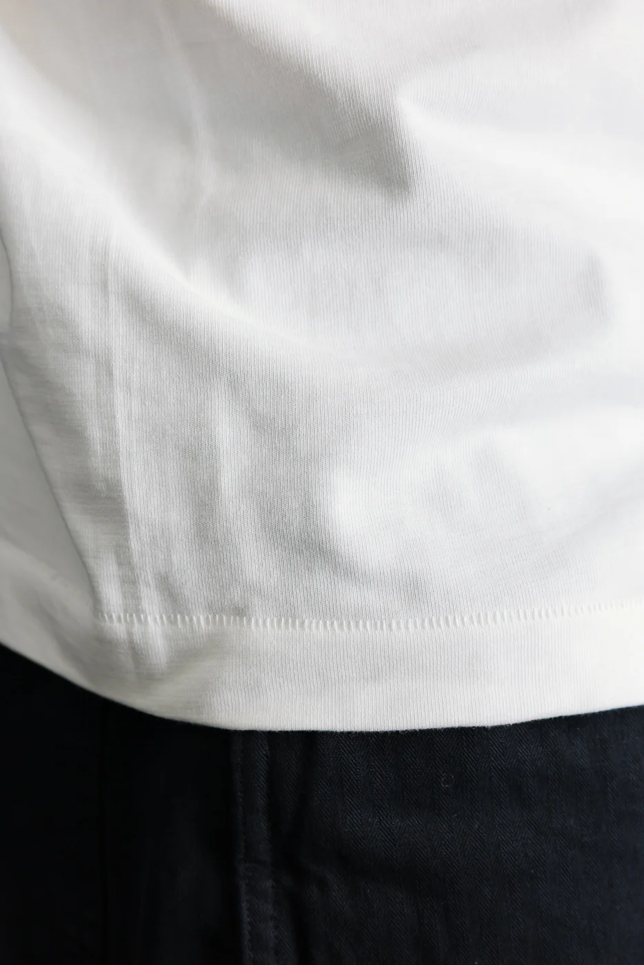 215.01 - 7.2oz Loopwheeled T-Shirt Classic Fit - White - Image 17