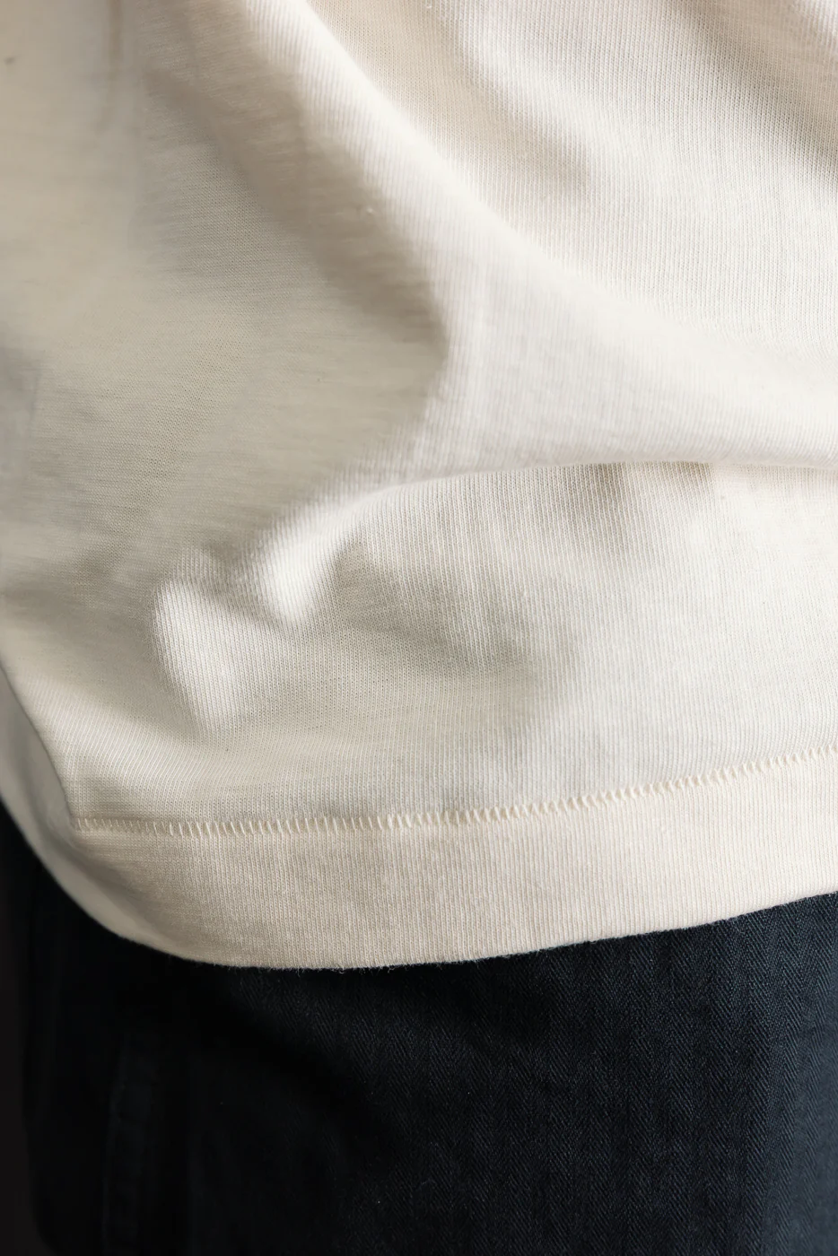 215.02 - 7.2oz Loopwheeled T-Shirt Classic Fit - Nature - Image 16
