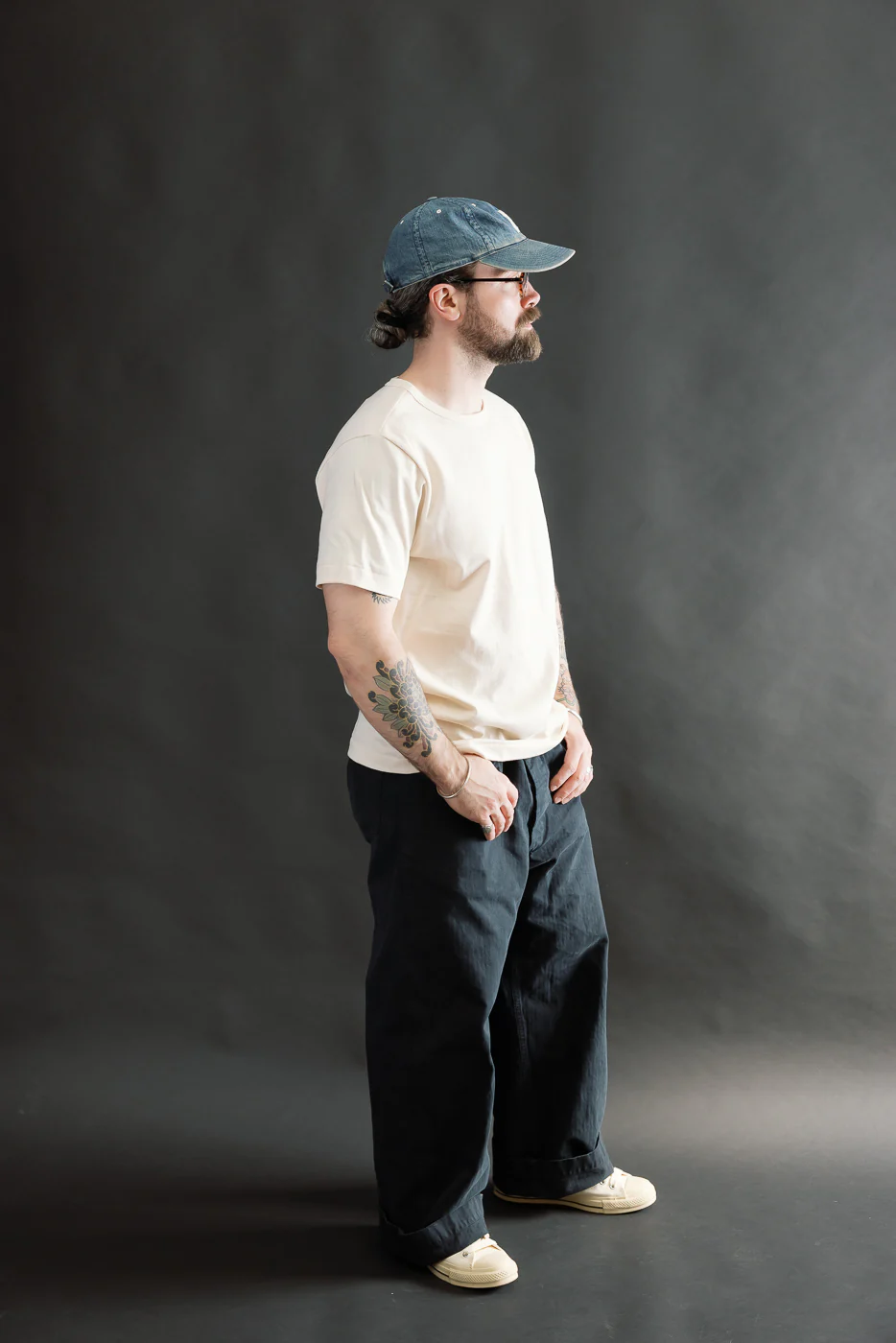215.02 - 7.2oz Loopwheeled T-Shirt Classic Fit - Nature - Image 6