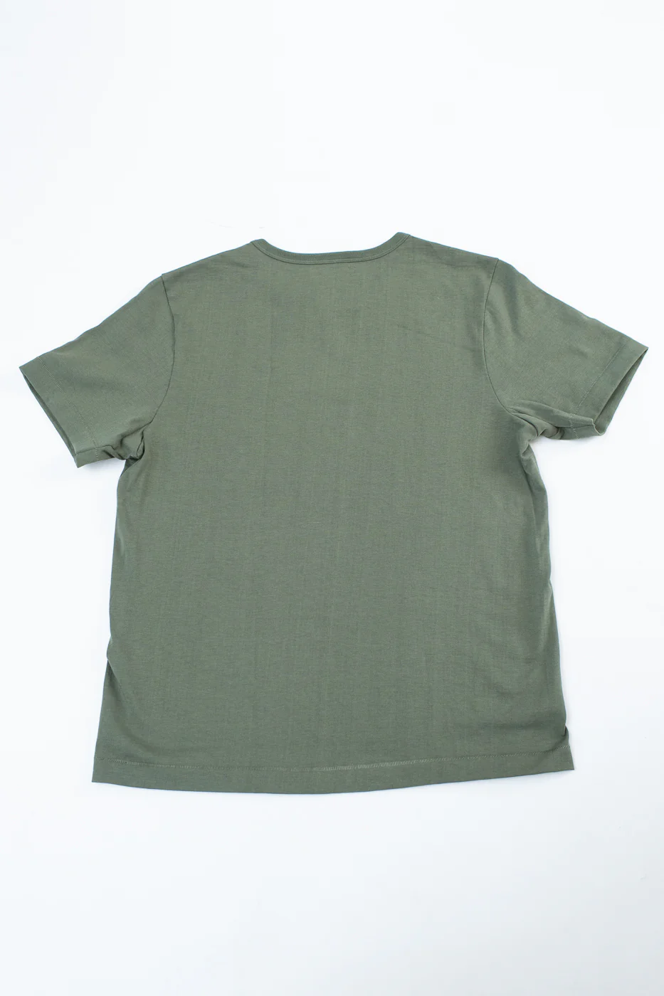 215.40 - 7.2oz Loopwheeled T-Shirt Classic Fit - Army - Image 4