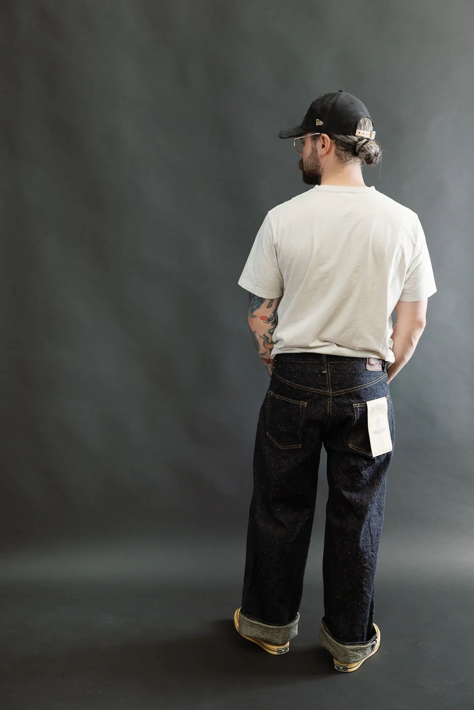 222-13.7NEP - 13.7oz "Nep" Selvedge Denim - Super Wide Straight - Image 9