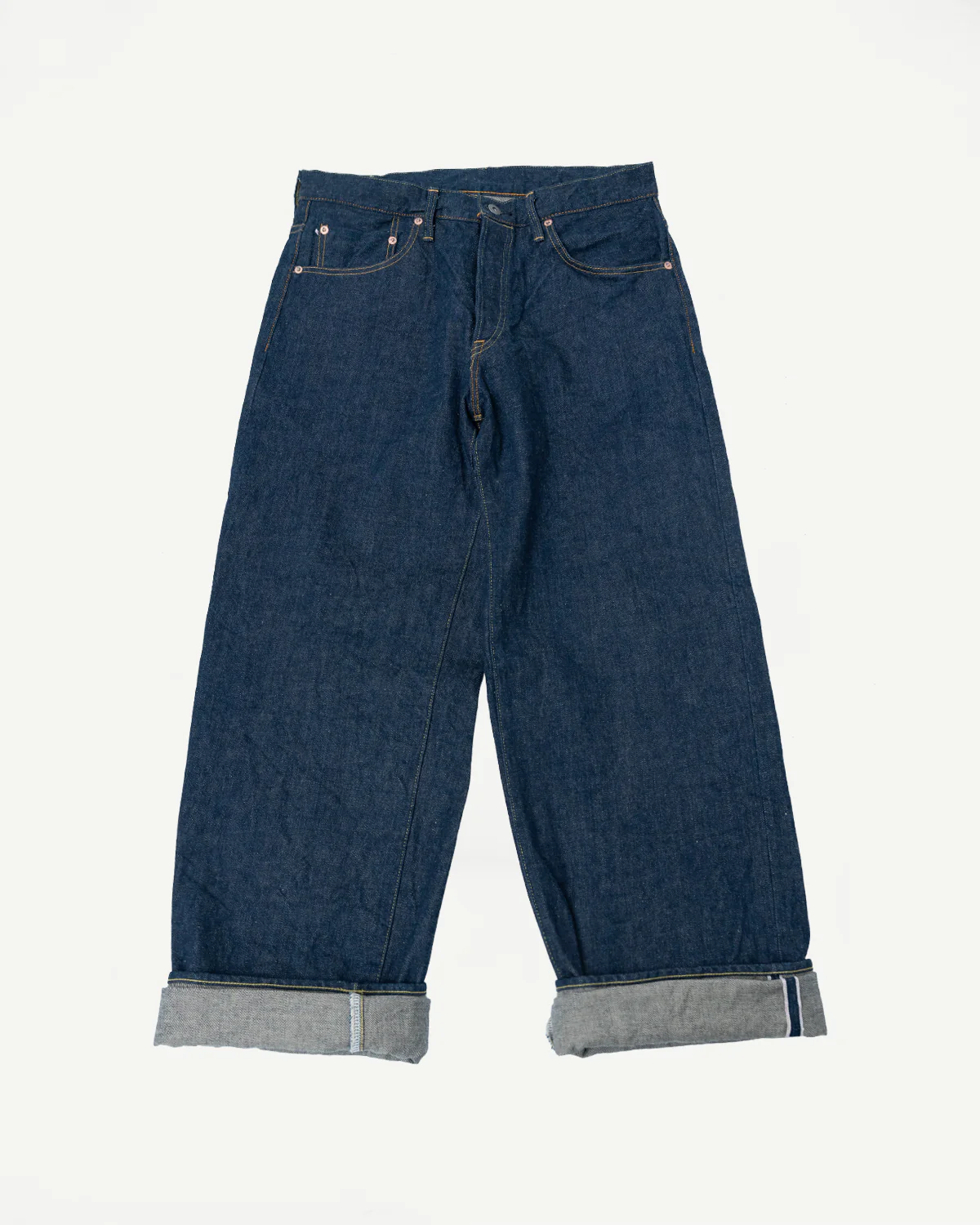 222-ISHIKAWADAI - 15oz Selvedge Denim - Super Wide Straight