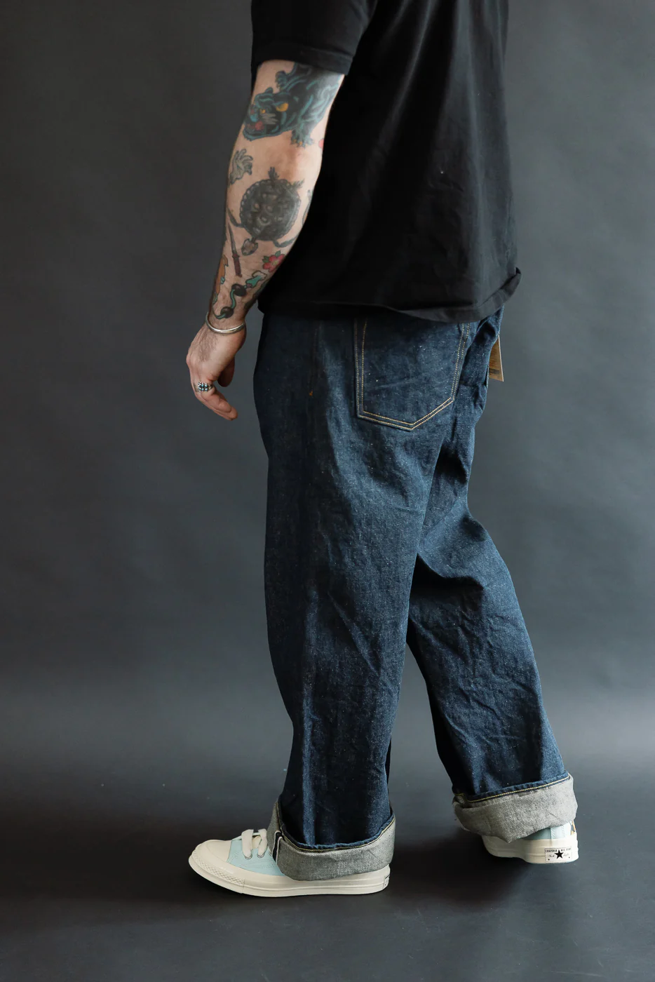 222-ISHIKAWADAI - 15oz Selvedge Denim - Super Wide Straight - Image 14