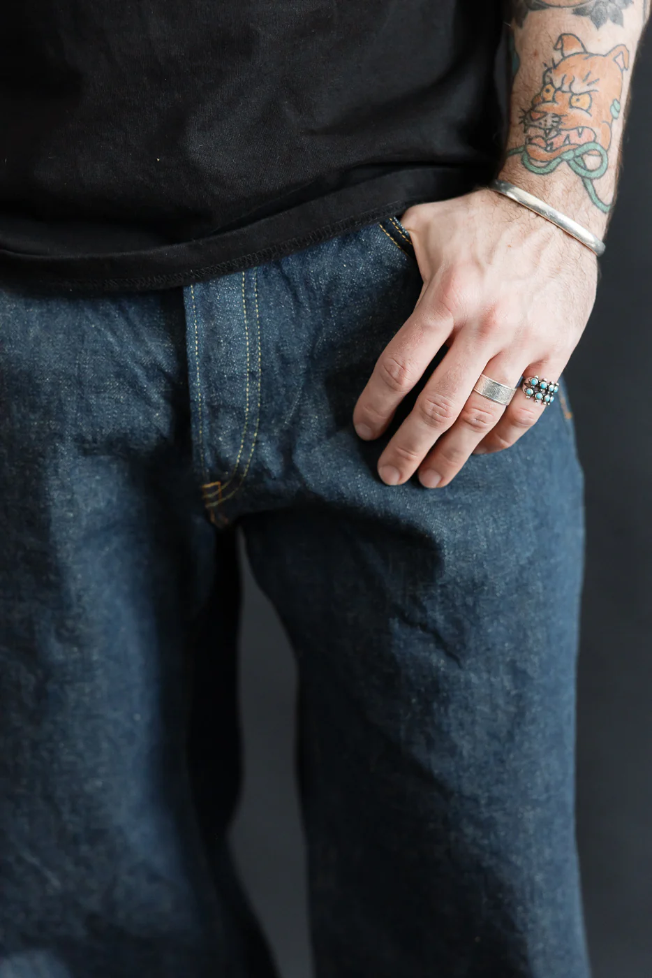 222-ISHIKAWADAI - 15oz Selvedge Denim - Super Wide Straight - Image 16