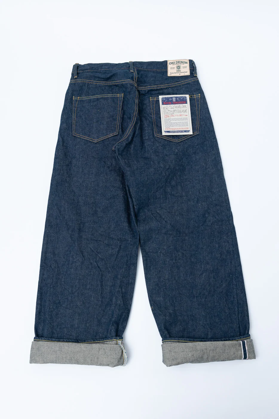 222-ISHIKAWADAI - 15oz Selvedge Denim - Super Wide Straight - Image 6