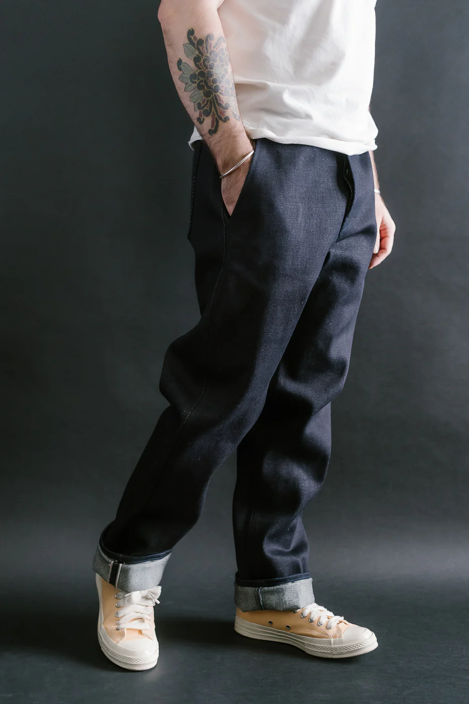 22oz - Heavyweight Selvedge Work Trouser - Indigo - Image 15