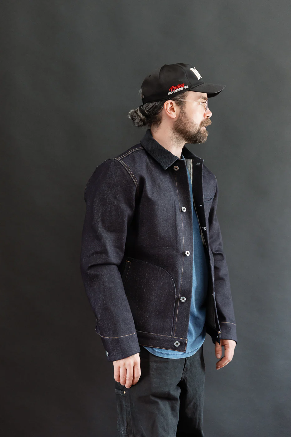22oz - Selvedge Denim Supply Jacket - Indigo - Image 16