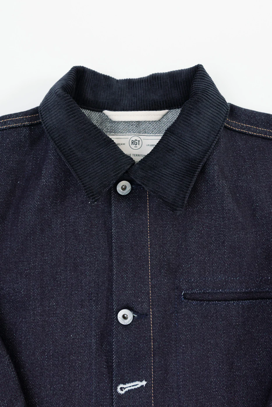 22oz - Selvedge Denim Supply Jacket - Indigo - Image 2