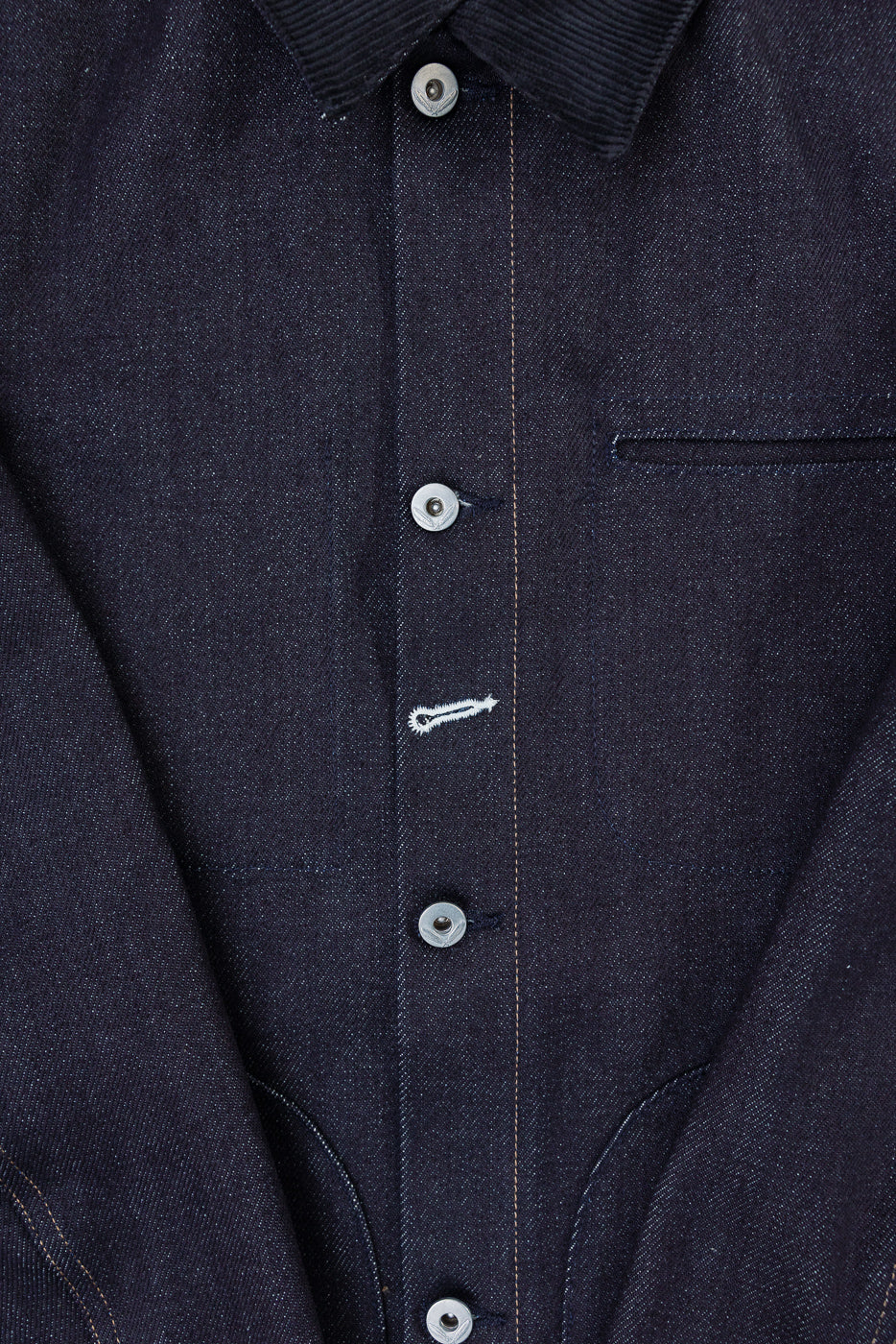 22oz - Selvedge Denim Supply Jacket - Indigo - Image 3