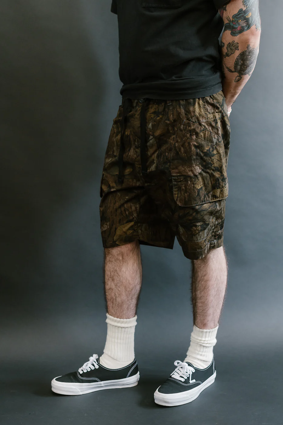 2323E-FC1 - E-Z Dee's Shorts Forest Camo - Brown Jungle - Image 10