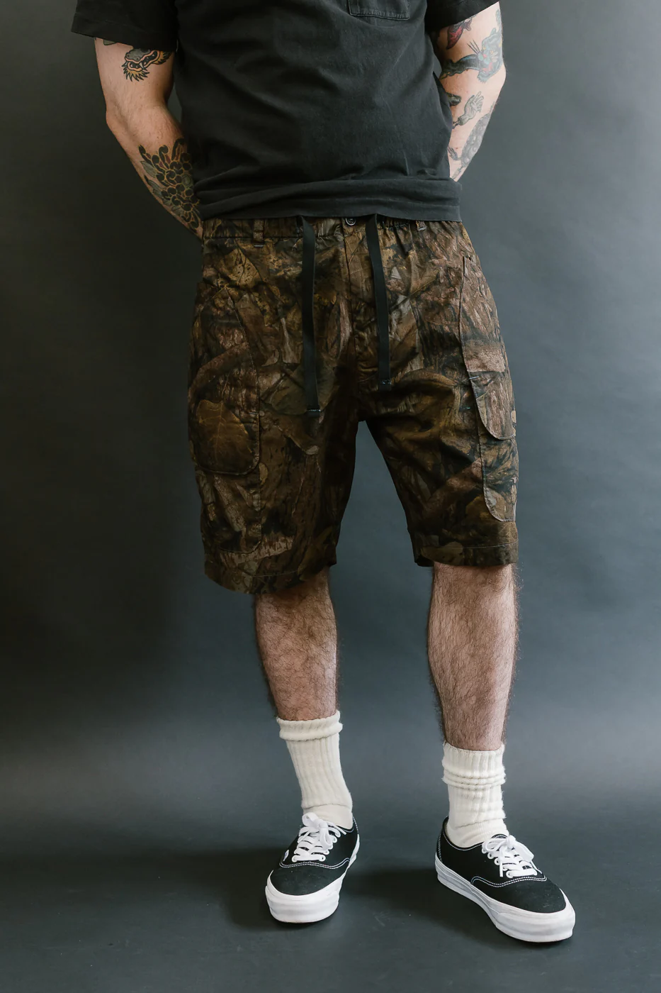 2323E-FC1 - E-Z Dee's Shorts Forest Camo - Brown Jungle - Image 9
