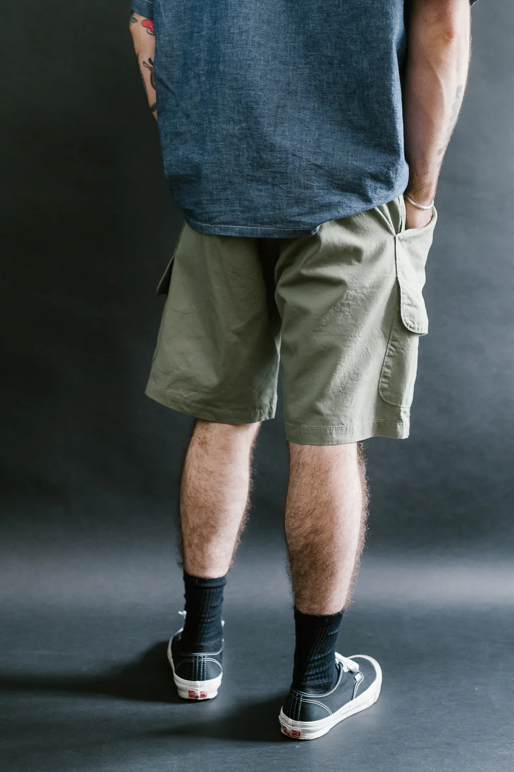 2323E-HCP2 - EZ Dee's Poplin Shorts - Sage - Image 12